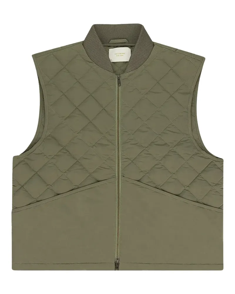 Aimé Leon Dore Stadium quilted "Green" vest - Grün Grün