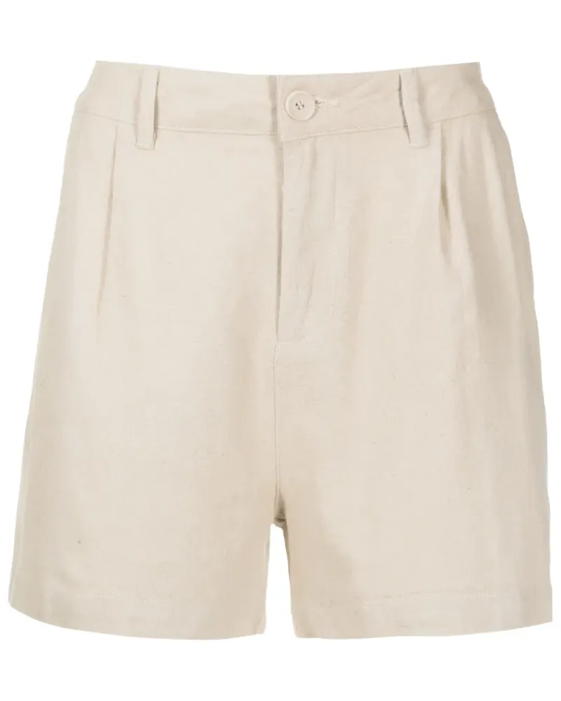Osklen Chino-Shorts mit Faltendetail - Nude Nude