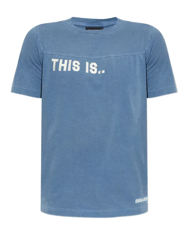 Dsquared2 This is T-Shirt - Blau Blau
