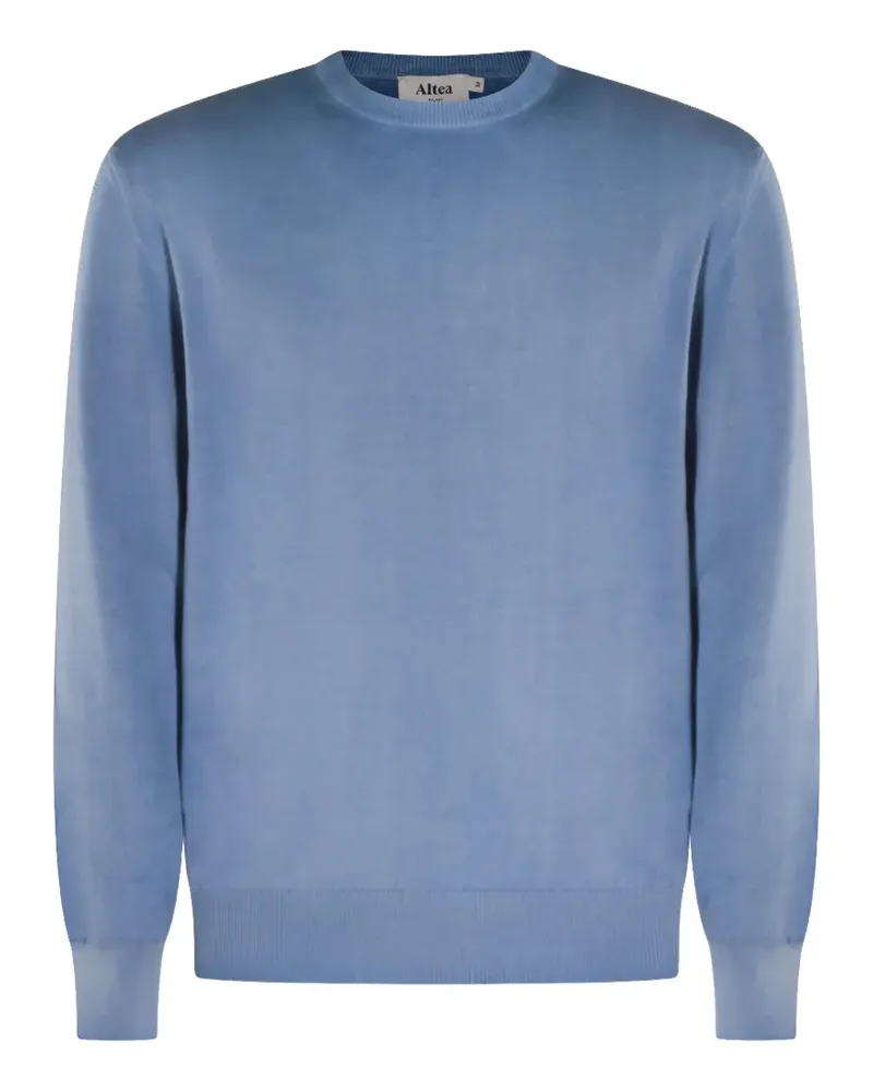Altea Gerippter Pullover - Blau Blau