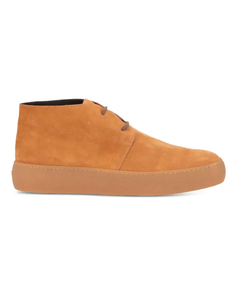TOD'S suede boots - Braun Braun