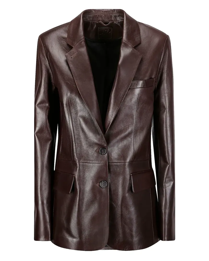 DESA Blazer mit fallendem Revers - Braun Braun