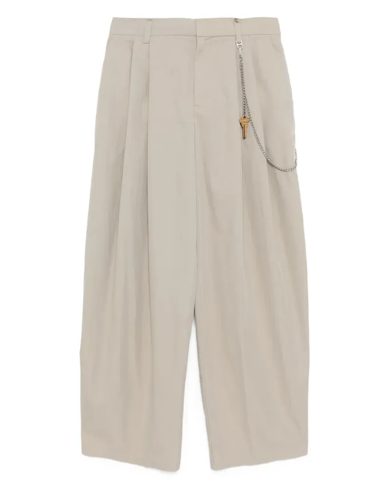 Alexander Wang Hose mit Kettendetail - Nude Nude