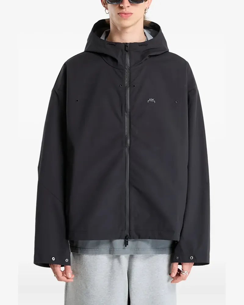 ACW* Glyder Storm hooded jacket - Schwarz Schwarz