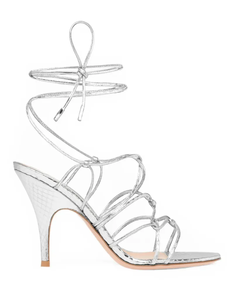 Gianvito Rossi Teti 95 sandals - Silber Silber