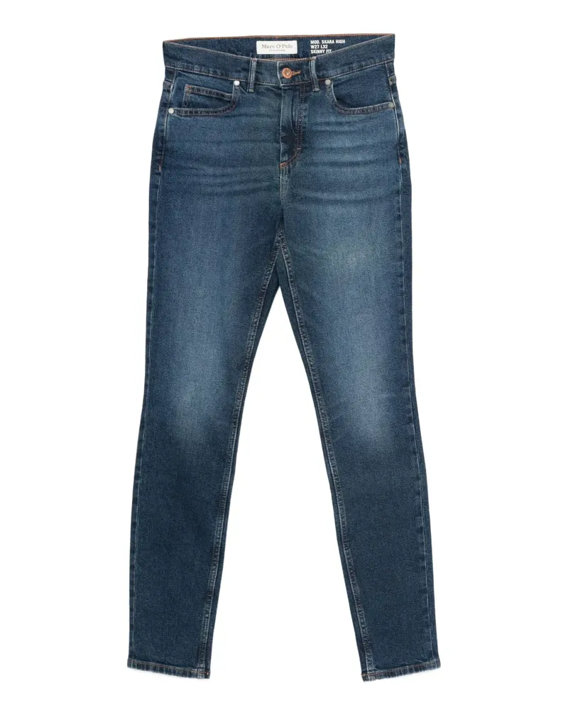 Marc O'Polo Ausgeblichene Skara Five-Pocket-Jeans - Blau Blau