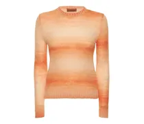 Langärmeliger Pullover - Orange