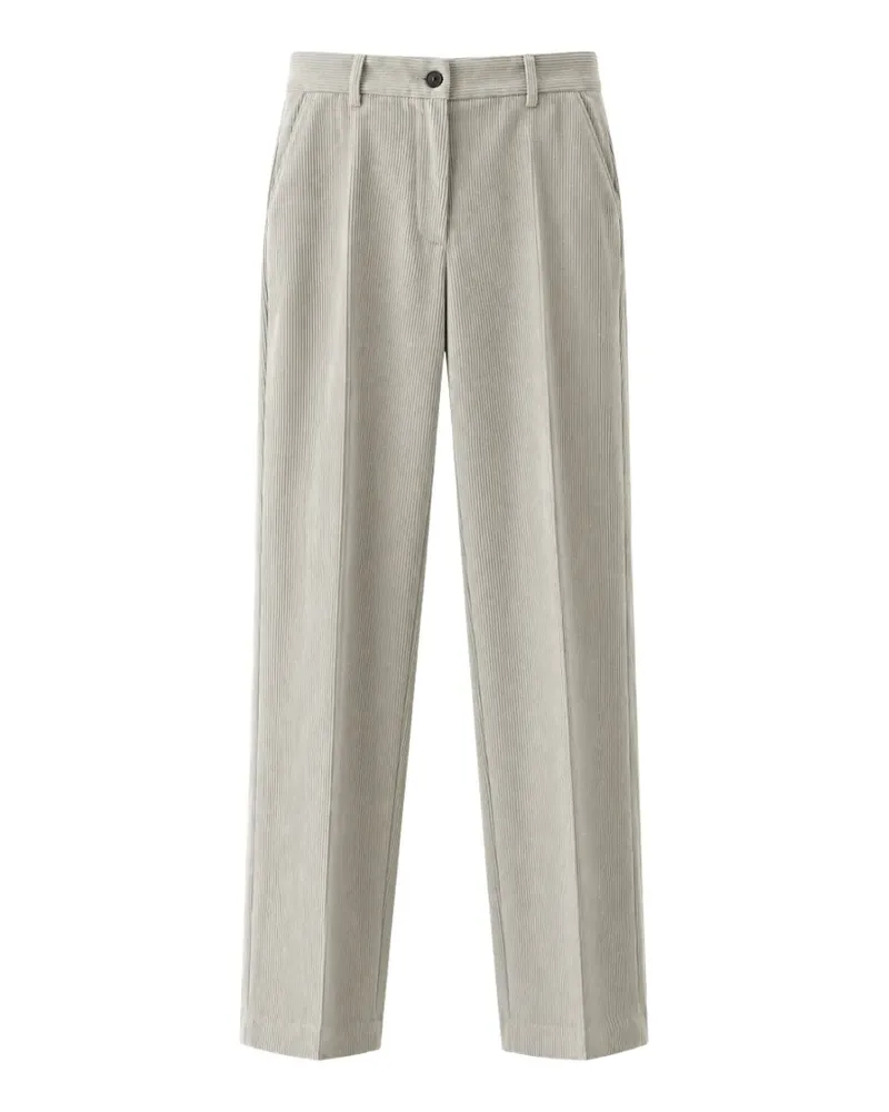Jucca Cordhose mit Bundfalten - Nude Nude
