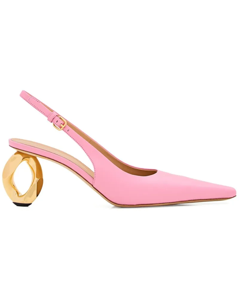 J.W.Anderson Chain Heel Pumps - Rosa Rosa