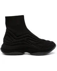 ash Sock-Sneakers Schwarz