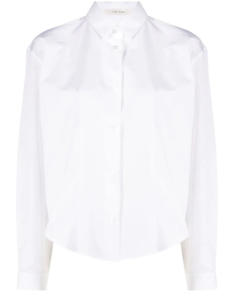 The Row Langärmeliges Hemd - Weiß Weiß