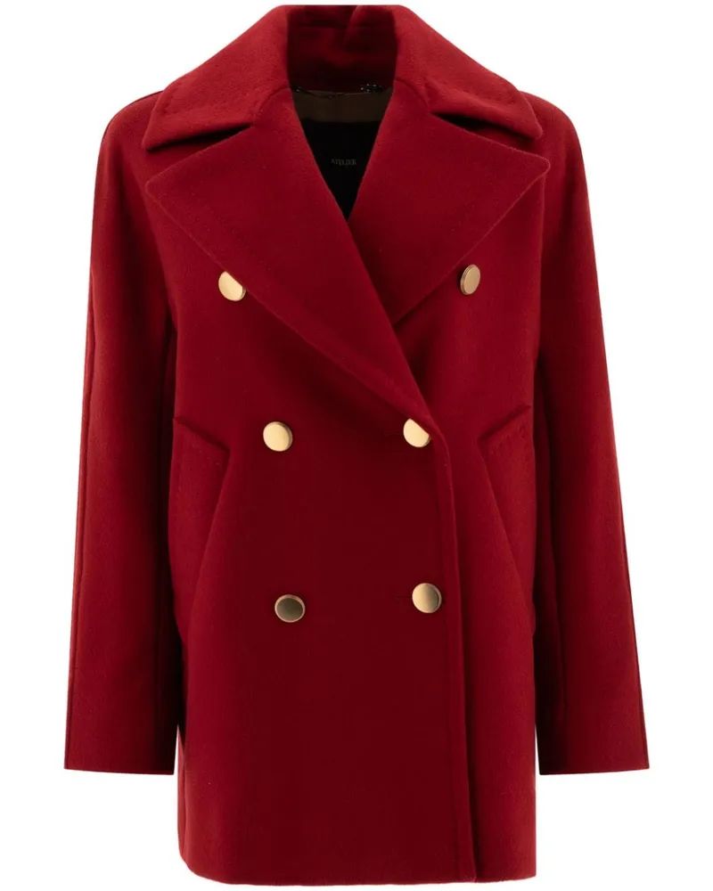 Max Mara Mantel aus Kaschmir - Rot Rot