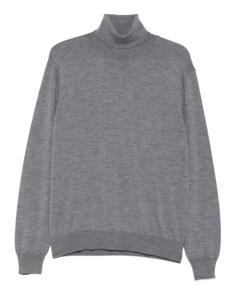 CENERE GB roll-neck knitted sweater - Grau Grau