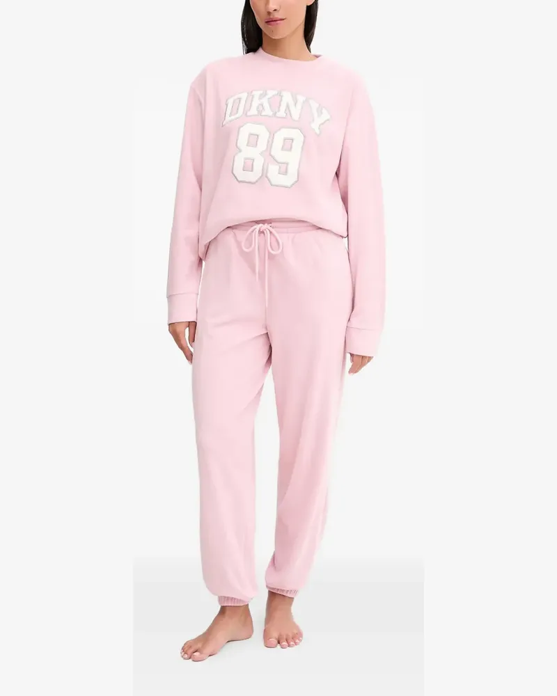 DKNY Nachthemd mit Kordelzug - Rosa Rosa