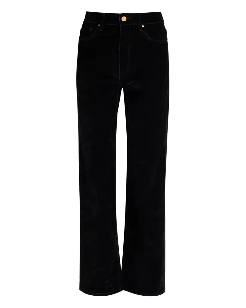 Paige button-up jeans - Schwarz Schwarz