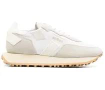 Sneakers mit Logo-Prägung - Weiß