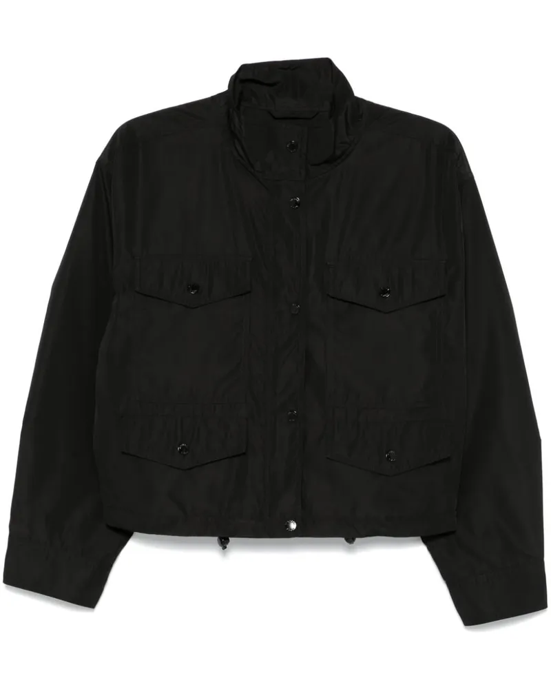 Michael Kors Cropped-Jacke - Schwarz Schwarz