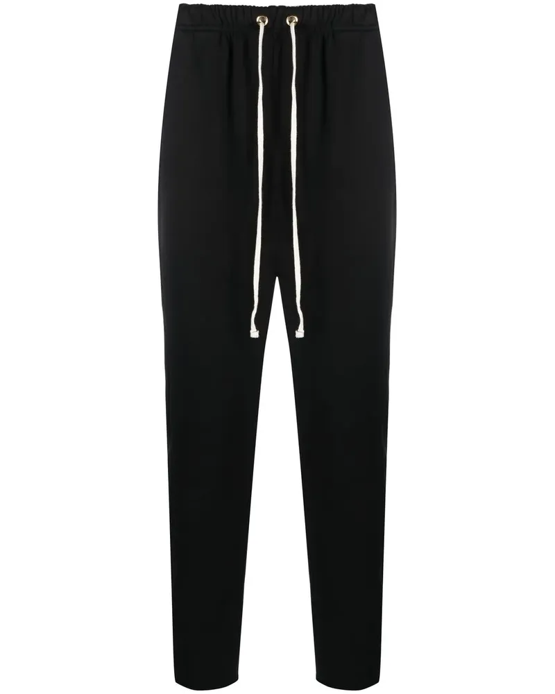 LES TIEN Jogginghose aus Fleece - JET BLACK Jet