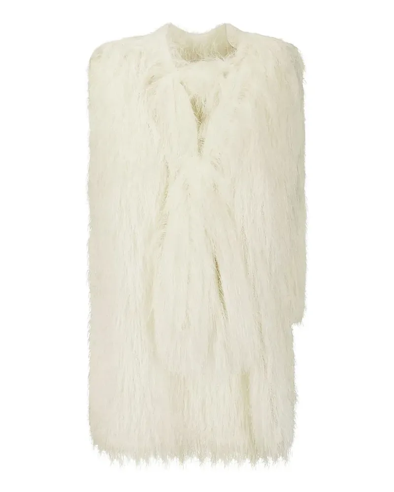 Sacai fringe flared blouse - Nude Nude