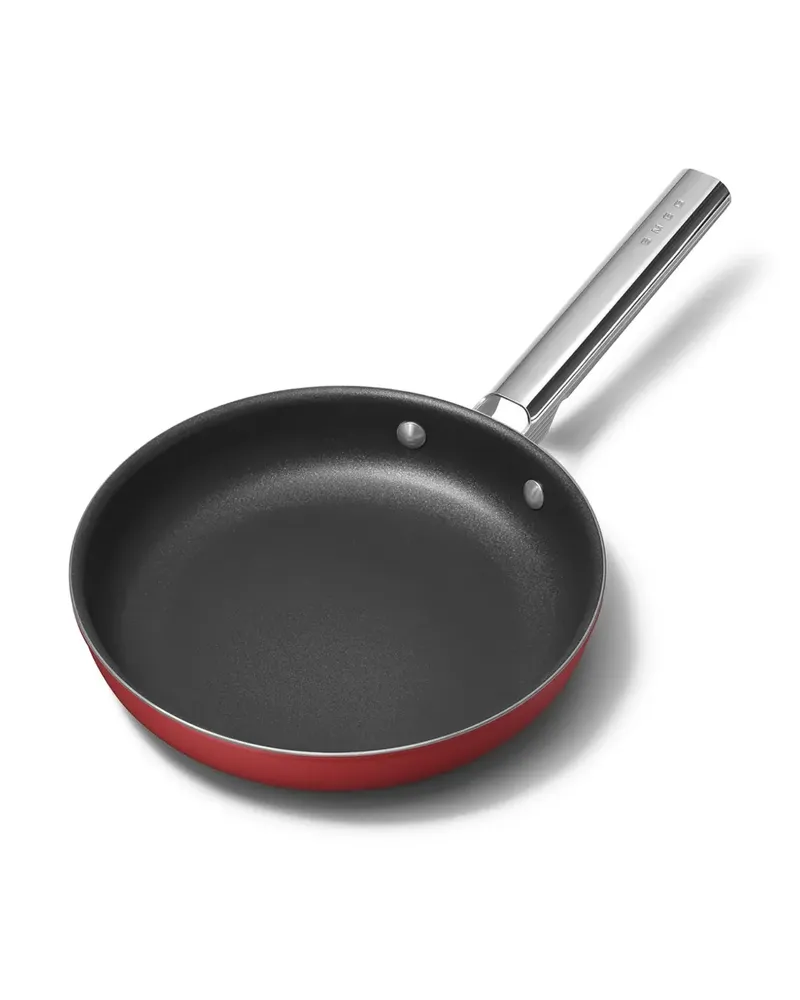 Smeg Bratpfanne aus Stahl - Rot Rot