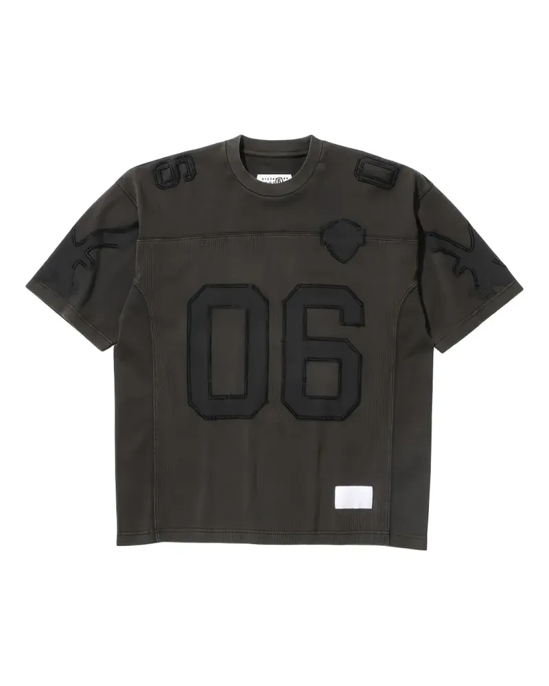 Supreme Being x MM6 Maison Margiela football jersey - Grau Grau
