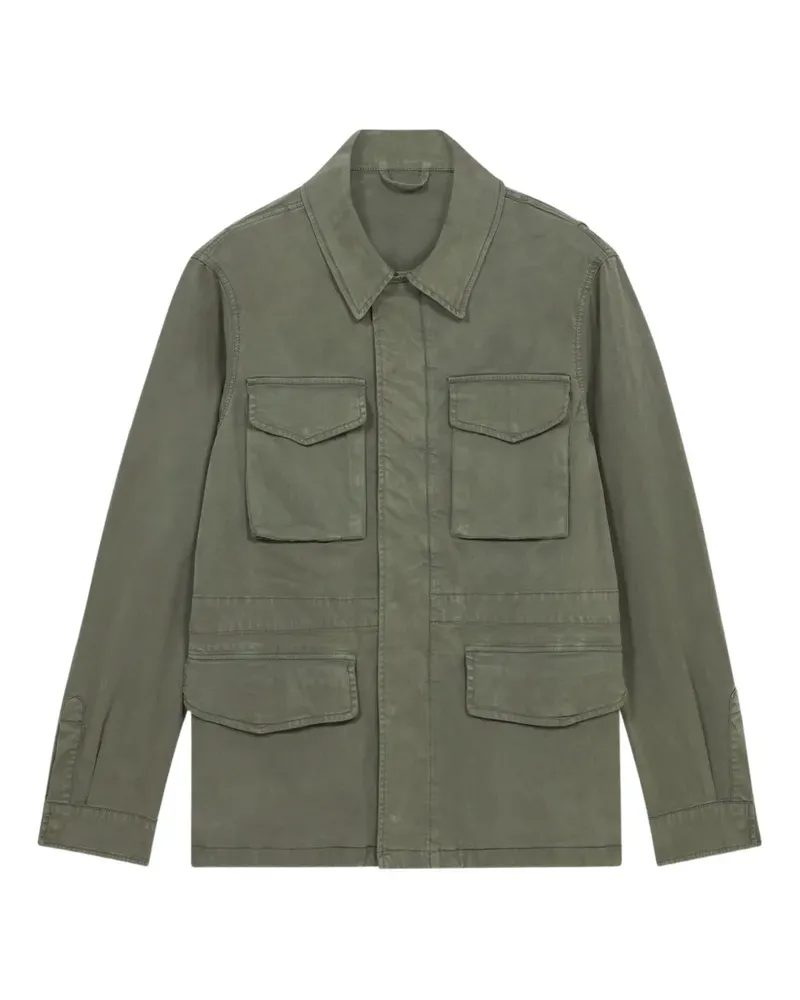 Brooks Brothers Jacke im Military-Look - Grün Grün