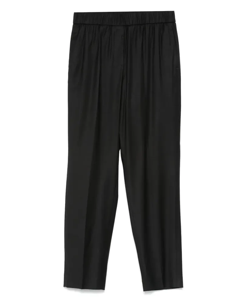 Peserico Hose mit elastischem Bund - Schwarz Schwarz