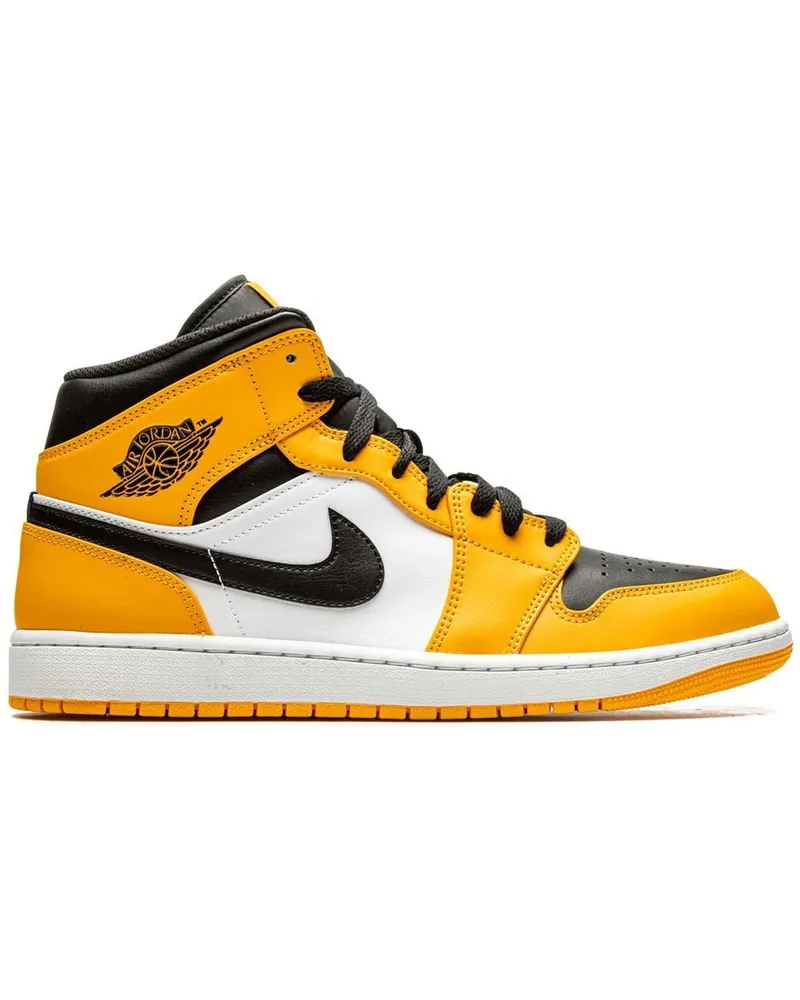 Jordan Air  1 Mid Taxi Sneakers - Gelb Gelb