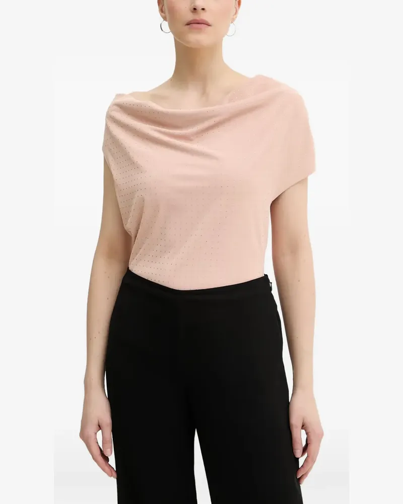 Silvian Heach Oberteil mit Strass - Rosa Rosa