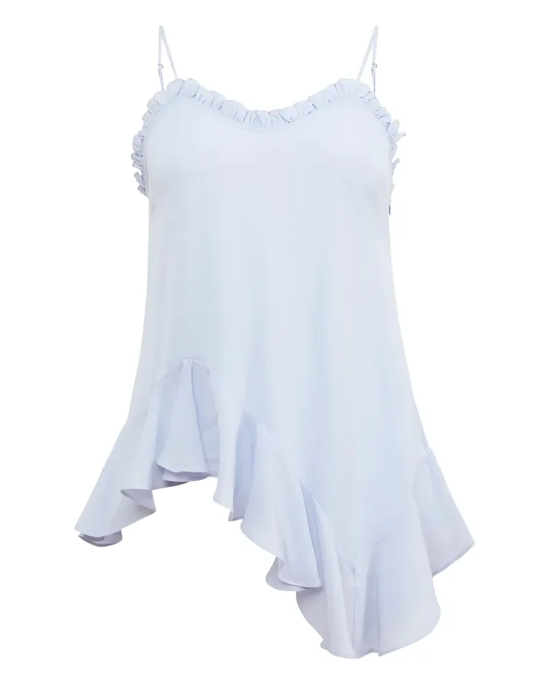 Fleur Du Mal Victoria Bluse - Blau Blau