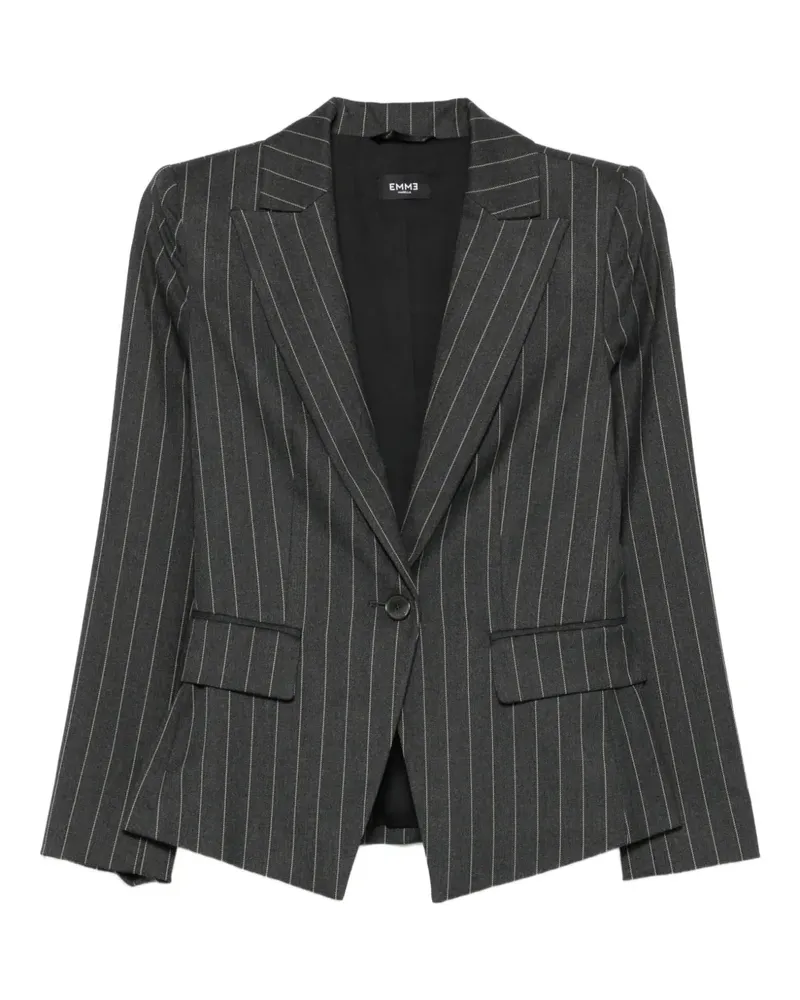 MARELLA Einreihiger Farnese BLazer mit Nadelstreifen - Grau Grau