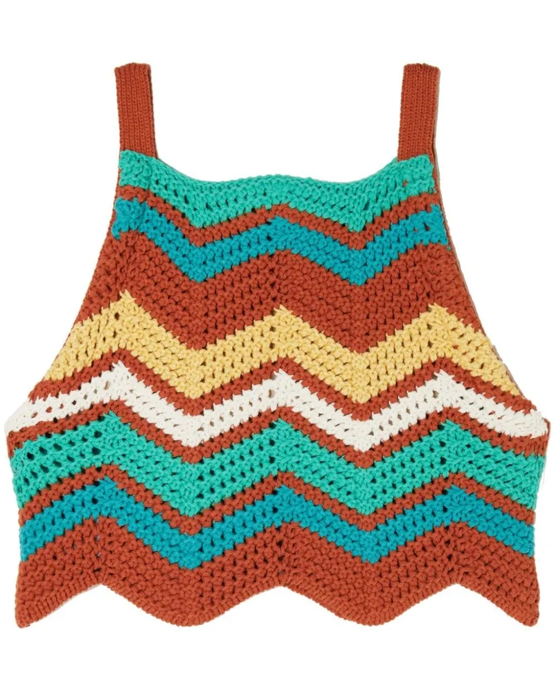 Alanui Gestricktes Oberteil - Rot Rot