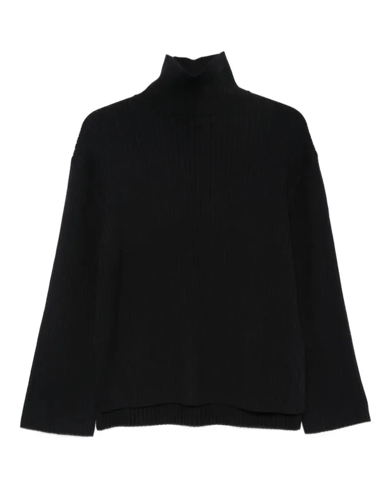 A.P.C. Gerippter Rollkragenpullover - Blau Blau