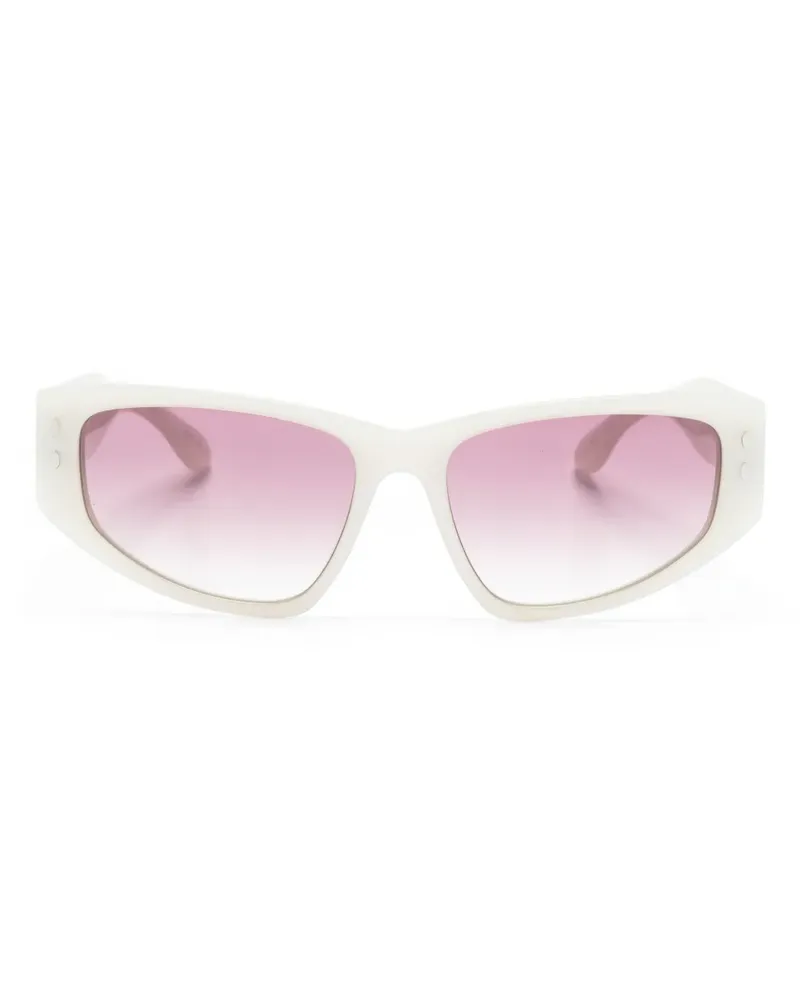 Isabel Marant Sonnenbrille mit Cat-Eye-Gestell - Nude Nude