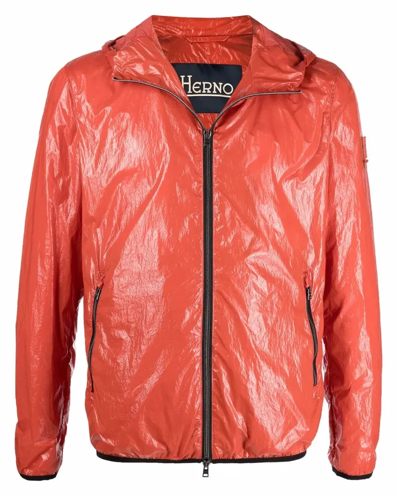 Herno Jacke mit Glanzoptik - Orange Orange