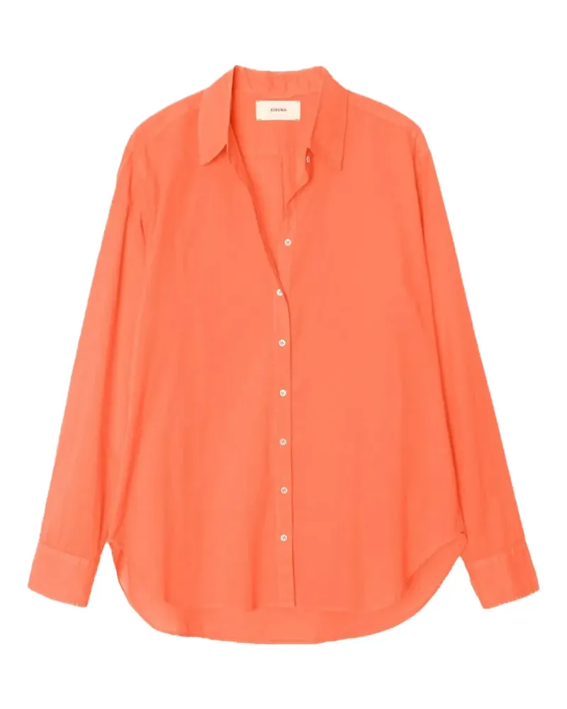 Xírena Langärmeliges Hemd - Orange Orange