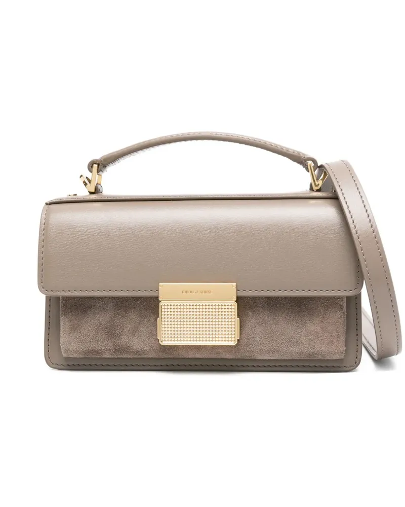 Golden Goose Kleiner Venezia Tote Bag mit Wildledereinsätzen - Nude Nude