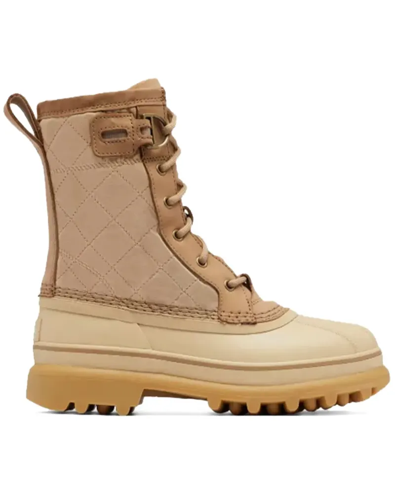 Sorel Caribou Royal Schnürstiefel mit Steppung - Nude Nude