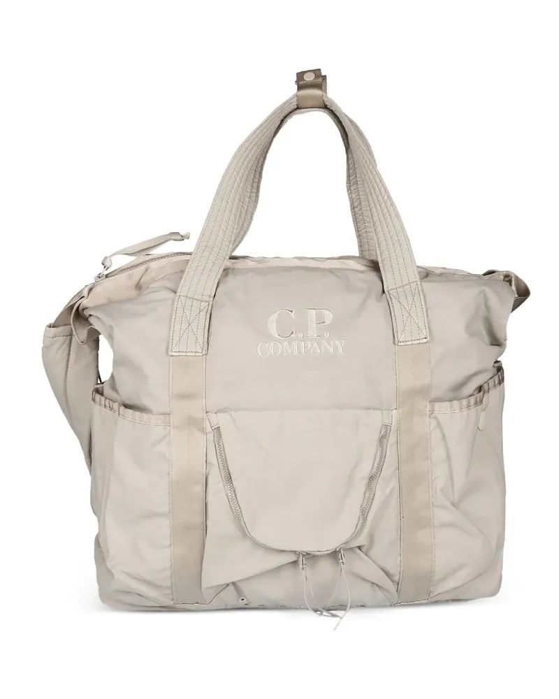 C.P. Company buckle tote bag - Nude Nude