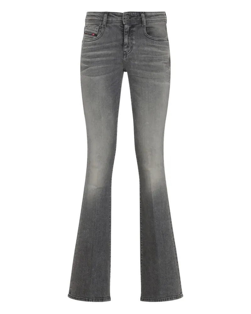 Diesel Schlagjeans im Five-Pocket-Design - Grau Grau