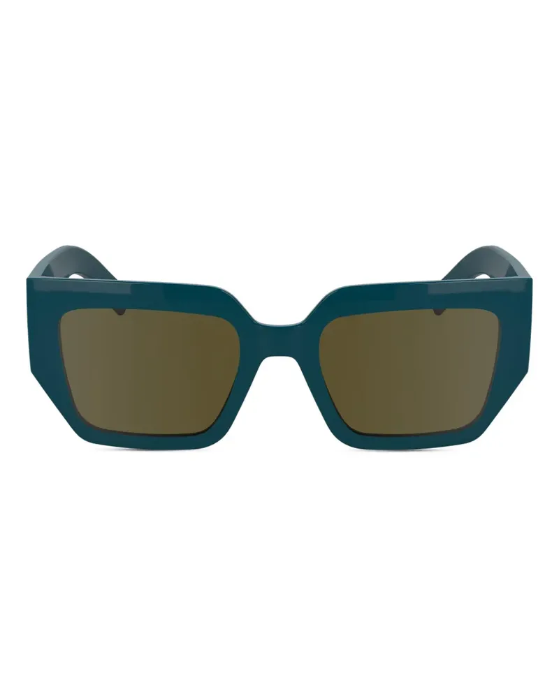 Karl Lagerfeld Sonnenbrille mit Logo-Prägung - Blau Blau