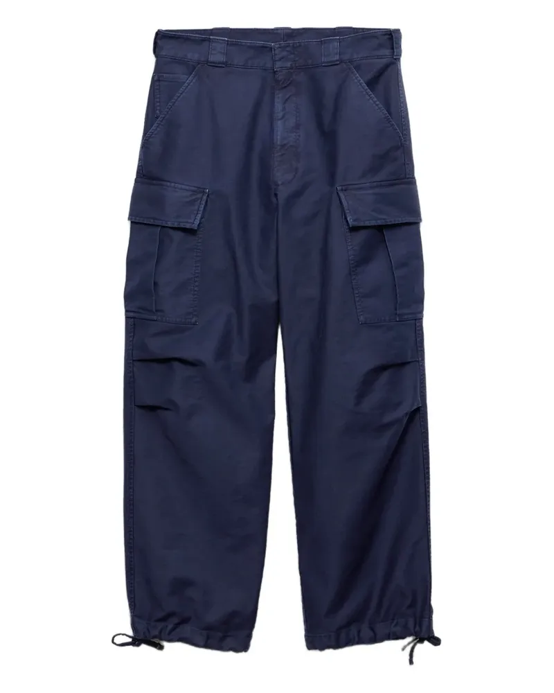 Prada Klassische Cargohose - Blau Blau