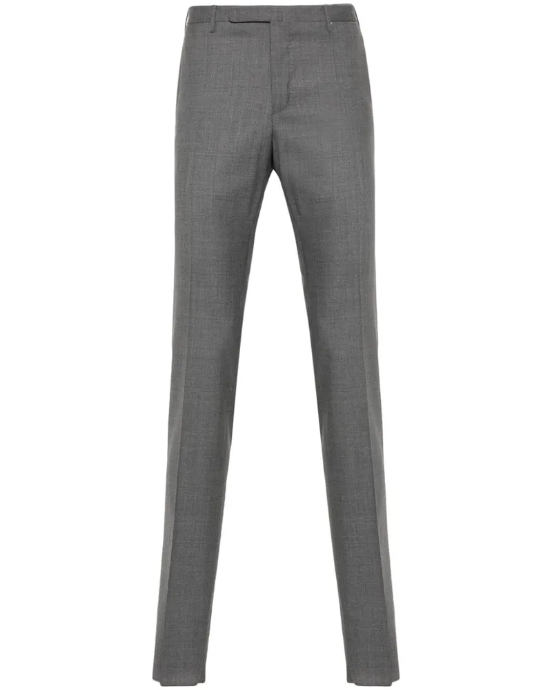 Incotex Hose mit schmalem Schnitt - Grau Grau