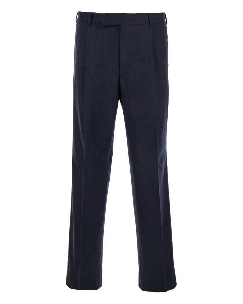 PT TORINO Hose mit Bundfalten - Blau Blau