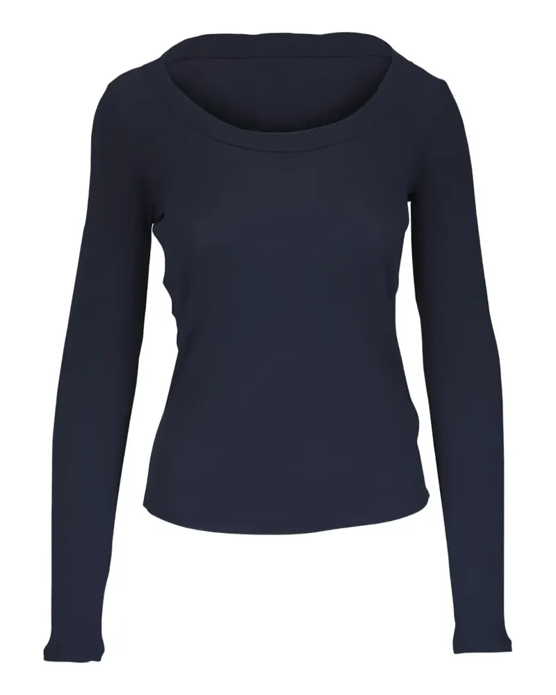 Dorothee Schumacher long-sleeve knit top - Blau Blau