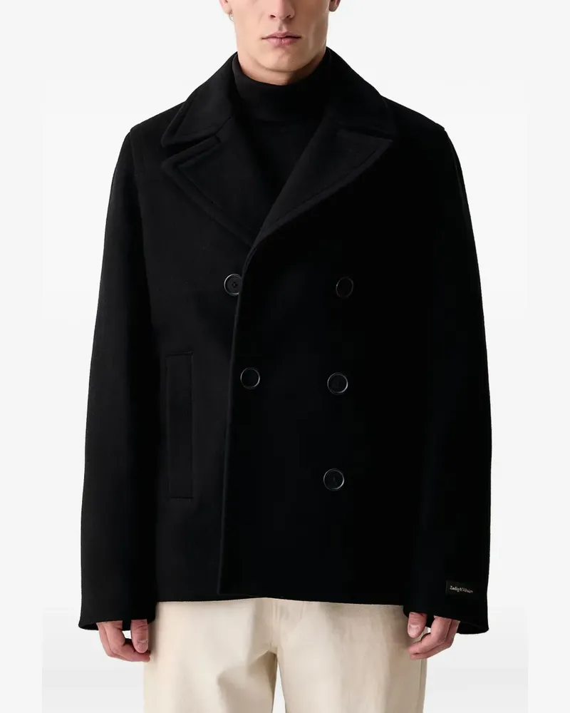 Zadig & Voltaire Mollys coat - Schwarz Schwarz