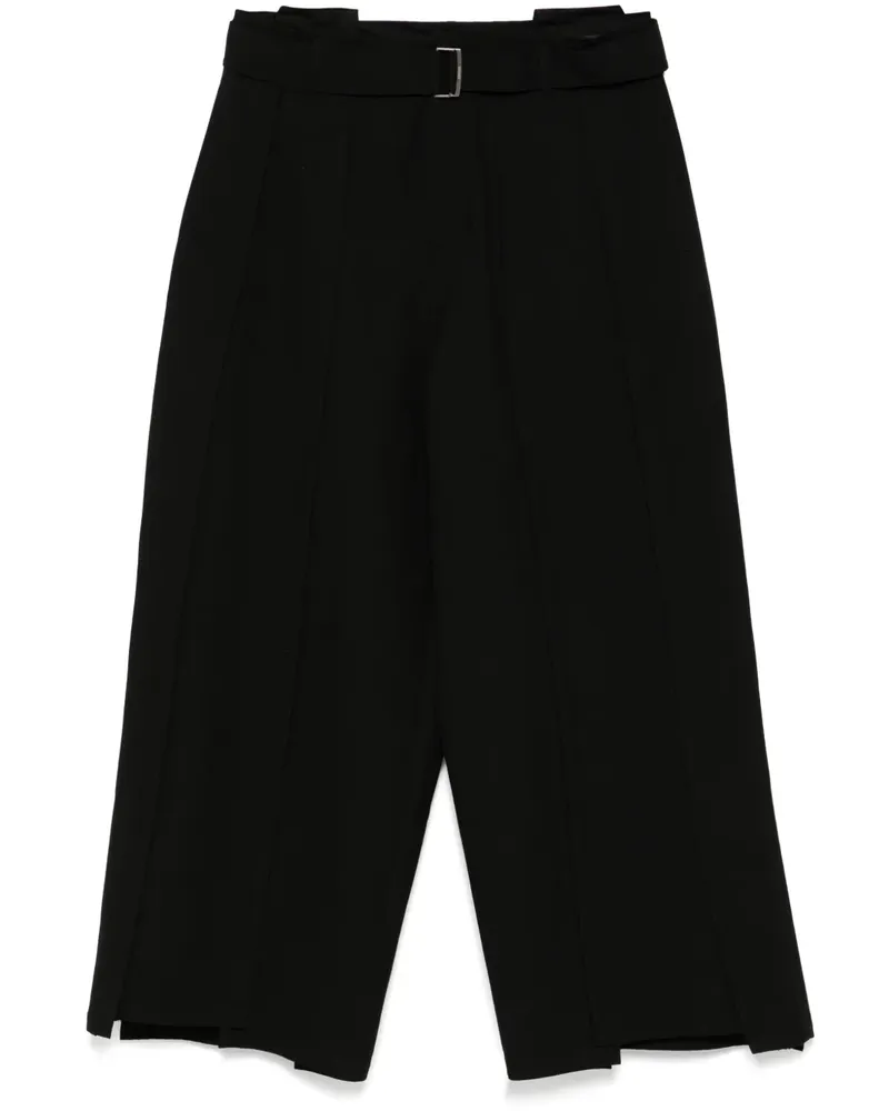 SONGZIO Hose mit Gürtel - Schwarz Schwarz