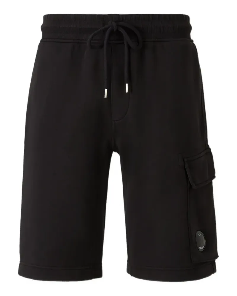 C.P. Company Cargo-Shorts mit Kordelzug - Schwarz Schwarz