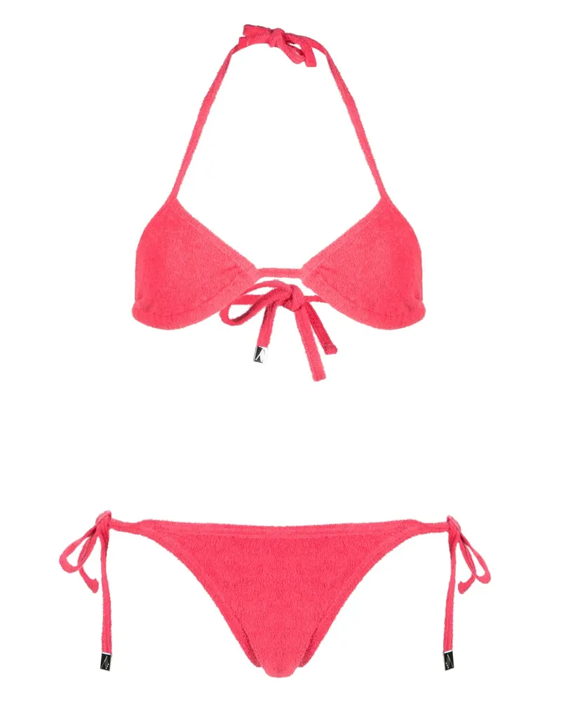 ATTICO Triangel-Bikini - Rot Rot