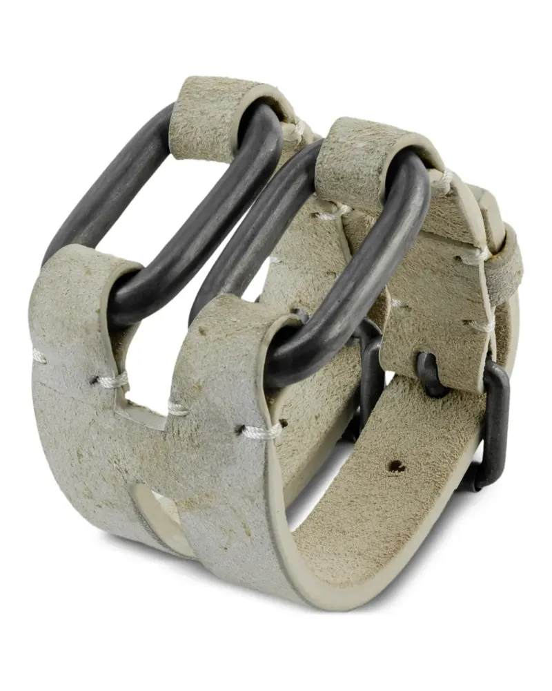 Parts Of Four sterling silver Link Gauntlet bracelet - Nude Nude